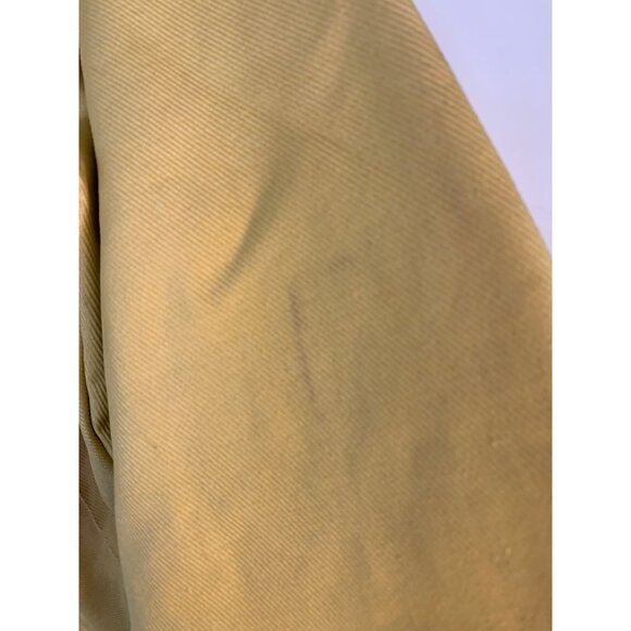 VTG 90s Fubu Yellow Coated Denim Jacket Mens XL Cotton Work RX10644 Oversize - Picture 10 of 11